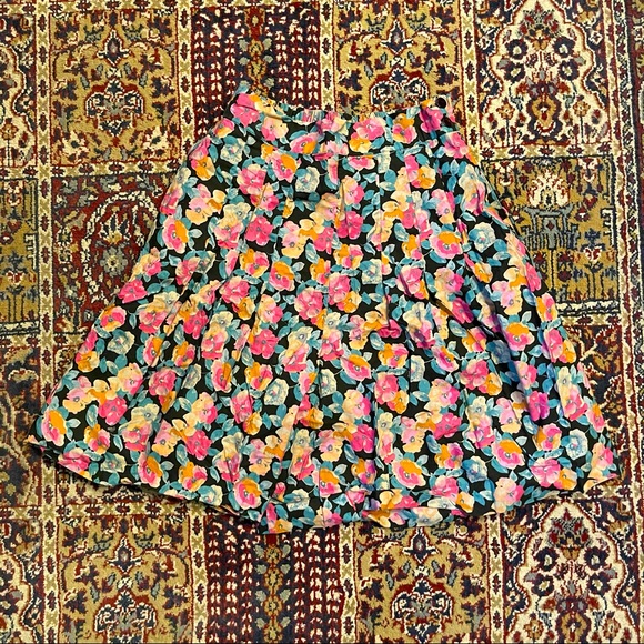 🌈 Lovely Vintage floral kimono shorts - Picture 2 of 8